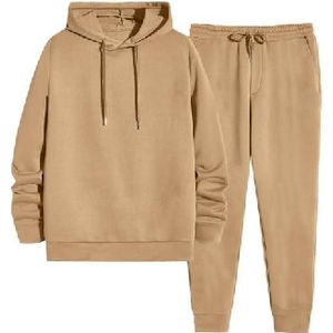 Sweatpants and Hoodie Set Men Custom Heavyweight Cotton 400Gsm Hoodie tracksuit for man, <b>100</b>% cotton - Product Image 1