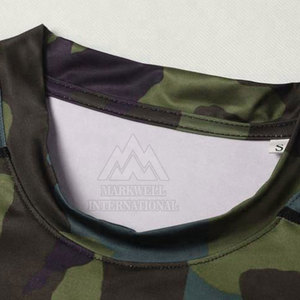 Ropa de Compresión para Hombre, Camiseta de Protección Solar Duradera, Venta al por Mayor, Camiseta de Protección Solar de Secado Rápido de la Mejor Calidad - Product Image 4