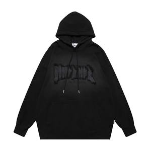 Sudadera con capucha para hombre de alta calidad personalizada color sólido casual tamaño personalizado sudaderas con capucha de invierno para venta en línea - Product Image 2