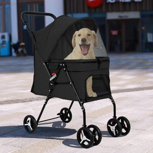 Carrito para mascotas mediano, cochecito moderno de precio estándar de fábrica de Vietnam, Transportín para mascotas, de tamaño mediano, de la fábrica de 2000 - Product Image 2