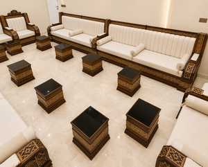 Mobilier de Majlis Arabe Moderne |     Personnalisation Possible |    Livraison gratuite dans le monde entier - Product Image 1