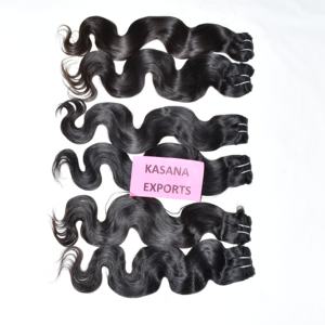 Vente en gros 100% brut vietnamien naturel Double dessiné cuticule alignée tissage non transformé pas cher vague humaine Extensions de cheveux humains - Product Image 1