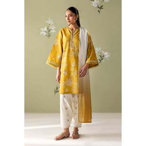 Ensemble de costume pour femme en tissu brodé UF-4419 - Product Image 1