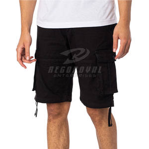 Precio al por mayor Pantalones cortos de carga para los hombres de moda personalizada Pantalones cortos de carga con bolsillos laterales Precio bajo - Product Image 1
