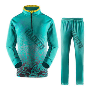 Ensemble de survêtement deux pièces en coton et Polyester pour homme, nouveau Style d'entraînement, Logo personnalisé - Product Image 1