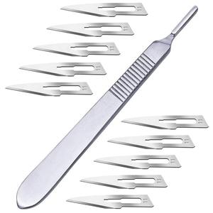 Manche de scalpel chirurgical en acier inoxydable, instrument de coupe réutilisable pour chirurgie générale, orthopédie et vétérinaire, vente en gros - Product Image 1