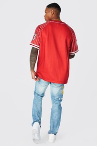 Ensemble d'uniformes de baseball de haute qualité, impression numérique personnalisée, taille plus, respirant, séchage rapide, tissu de haute qualité - Product Image 2
