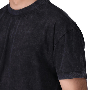 เสื้อยืดวินเทจแบบกรดซักได้ขนาดพิเศษทำจากวัสดุคุณภาพดี - Product Image 2