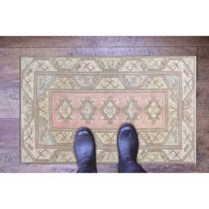 Tapis imprimé de style antique, antidérapant, design turc doux, cadeau de pendaison de crémaillère, tapis en velours - Product Image 5