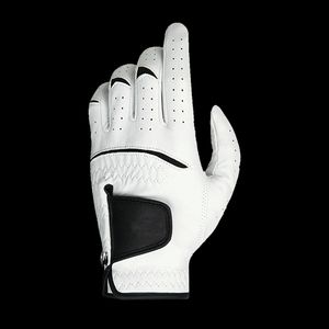 Gants de golf en cuir de cabretta véritable pour main gauche et droite, impression de logo personnalisée, style homme, gants de golf en peau de mouton - Product Image 1