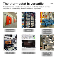 Contrôleur de température neuf en gros -50 °   C~105 °   Réfrigérateur de stockage à froid C Oven 16A avec affichage numérique de la température