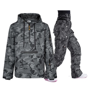 Jersey de moda, traje de nieve helada, ropa de snowboard, traje de invierno impermeable para exteriores, chaquetas o pantalones de esquí para hombre y mujer - Product Image 2