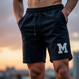 Pantalones cortos de lana de algodón para hombre, suaves y cómodos, con logotipo personalizado, ropa informal, deportiva, ligera, cálida y transpirable - Product Image 6