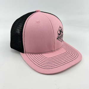 Chapeau de camionneur en sergé de coton et maille à profil haut avec broderie personnalisée - Product Image 3