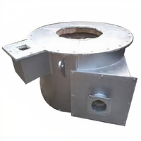Fourneau à creuset en aluminium de 150 kg pour la fonte de l'aluminium à un prix de marché raisonnable d'un fournisseur réputé
