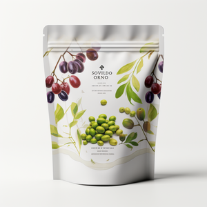 ถุงซิปมะกอกแบบตั้งได้พิมพ์ลายเองได้ - Product Image 2