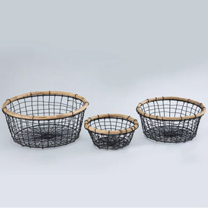 Panier à fruits sur mesure pour la maison, l'hôtel et la restauration, panier à fruits en fer forgé à 2 niveaux, forme ronde - Product Image 5