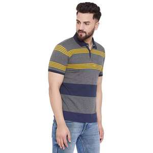 Polo en blanco con logotipo personalizado para hombre, Polo de golf transpirable de LICRA y poliéster, secado rápido, sublimación - Product Image 2