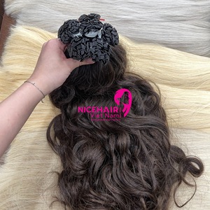 ผมต่อแบบเรมี่เวียดนามแท้ ปลายแบน ไม่พันกัน หลายความยาว ลอนธรรมชาติ น้ำหนัก 100 กรัม ทุกสี - Product Image 2