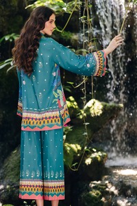 Trajes de Shalwar Kameez de estilo indio para mujer personalizados para fiestas de boda decoración de encaje y lentejuelas con botón de logotipo personalizado - Product Image 5