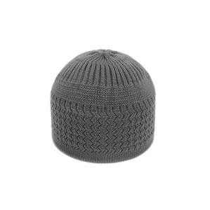 Sombrero Kufi de ganchillo árabe islámico, gorra musulmana de estilo tejido Jacquard, gorra de oración, sombrero Kufi musulmán para hombre, bloque de color sólido - Product Image 4
