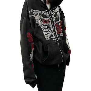 Sudadera Personalizada al por Mayor con Letras y Logotipos de Pedrería, Sudadera de Cristal Personalizada Hecha en Pakistán - Product Image 6