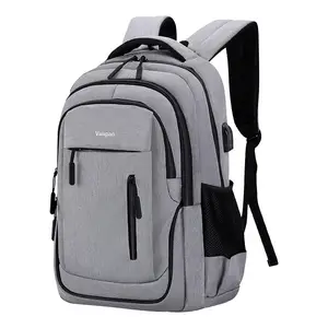 남자 여자 일상 생활 여행 사용자 정의 로고 8 순수한 색상 방수 학생 학교 가방 배낭 야외 가방 팩 가방