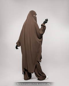 OEM Modest Fashion Muslim Women for Jilbab Premium Polyester Overhead with Plus Size Feature Low Minimum Order - Product Image 6