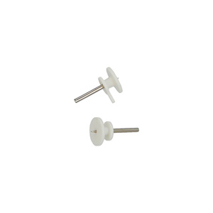 Piccoli Ganci Rotondi per Quadri (Confezione Blister da 12) con Chiodo - Product Image 1
