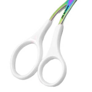 Juego de Peine de tijeras recortadoras de cejas de acero inoxidable profesional, producto de belleza y cuidado Personal antideslizante portátil de 3 piezas - Product Image 6