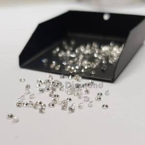 หินเพชรแท้100% ธรรมชาติแบบหลวมสี GH ความคมชัดของ Si 2.0-2.1MM ระยะประชิด - Product Image 5