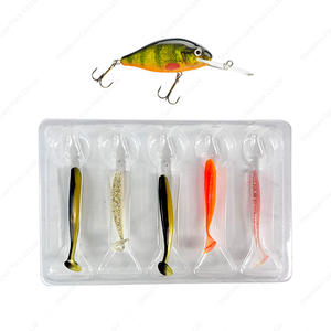 ペットPVC輸送ブリスターディスプレイボックス折りたたみ蓋付きプラスチッククラムシェルボックス釣り用ルアー - Product Image 6