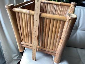 Juego de 3 Cajas de Almacenamiento de Bambú para Sala de Estar Hotel Apartamento-Estilo Boho Altura Ajustable Origen de Vietnam - Product Image 4