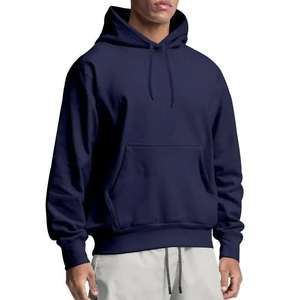 Sudadera con capucha de algodón de 330gsm, secado rápido, peso pesado, recortada, ajustada, vinilo, sublimación, bordado personalizado, con capucha - Product Image 5