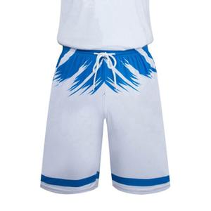 Venta al por mayor de uniformes de baloncesto de secado rápido con logotipo personalizado del equipo de impresión por sublimación Diseña tu propio uniforme de baloncesto del equipo - Product Image 4