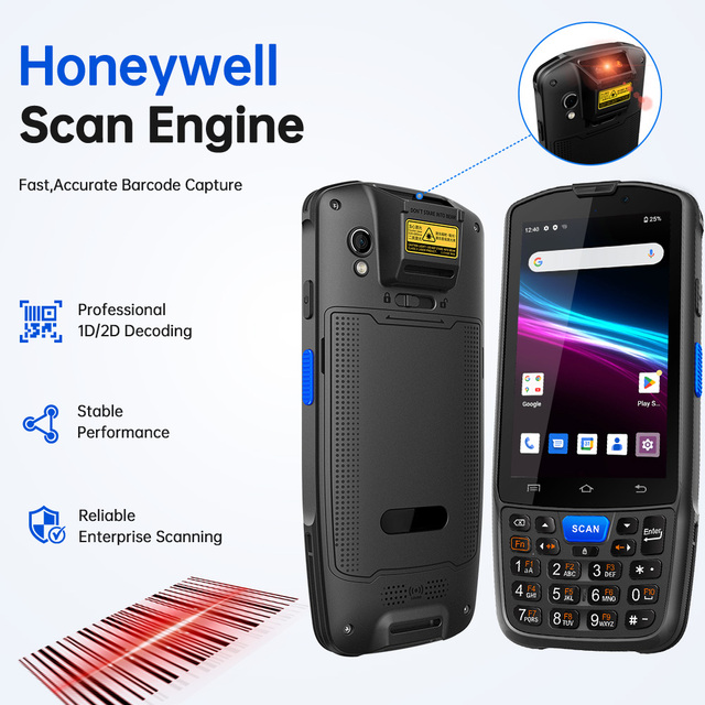 4G WIFI Touch Screen Mobile Keypad Handheld Android Terminal Mobile Computer PDAs IP67 Octa-core Processor for Stock Warehouse