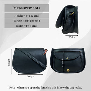 Womens <b>Black</b> Genuine <b>Leather</b> Medium Handbag Office <b>Satchel</b> Hobo Purse with Dual Straps, Lightweight - Product Image 6
