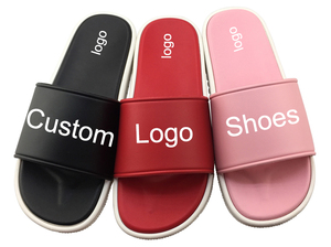Factory Direct Selling Fashion Men Women <b>Slippers</b> Anti Slip <b>Home</b> Indoor Breathable Custom Logo Slides <b>Slippers</b> - Product Image 4