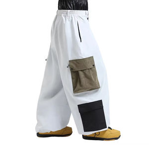 Pantalones de Esquí Estampados para Invierno, Tejido Impermeable y Cortavientos, Secado Rápido, Estilo Holgado, Tallas Grandes, Precios al por Mayor - Product Image 4