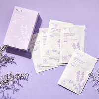 Belle Relief Parche de gel para ojos sin pelusa de alta calidad 5 pares Hecho en Corea Extensiones de pestañas de belleza y cuidado personal