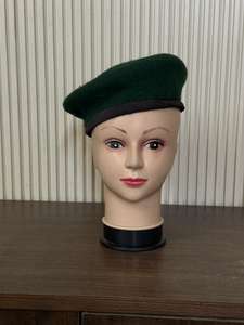 Outdoor Formal Unisex <b>Beret</b> Cap 100% <b>Wool</b> Custom Design for Sports Camping Cycling Jungle Activities All-Season Factory - Product Image 4