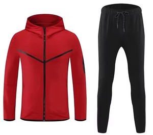 Ensemble Survêtement d'Hiver 100% Coton pour Homme Vêtements Grande Taille Respirants - Product Image 2