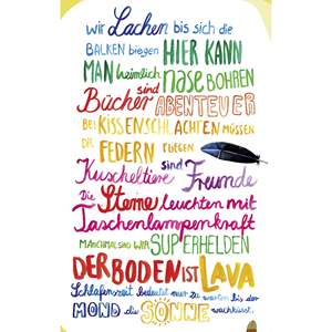 Nursery Rules <b>Poster</b> 170g Paper Printed Plaque - Product Image 4
