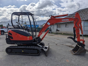 Miniexcavadora Kubota U27-4 KX71 de 2.7 Toneladas, Giro Cero, Diésel, Compacta, con Sistema Hidráulico Auxiliar - Product Image 5