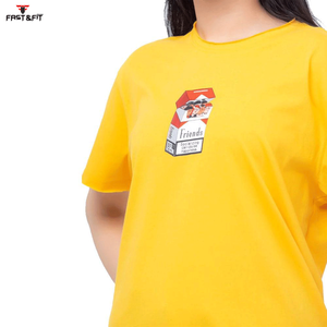 Camiseta de Verano para Mujer, Corte Regular, Manga Larga, Cuello Redondo, 100% Algodón Ecológico, Informal, con Estampado - Product Image 6