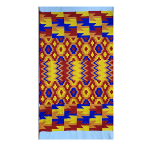 Nuevo Diseño de Tela Kente Meba Wo Ghana para Bodas, Impermeable y Resistente a Desgarros, Tejido Pesado, Fabricación Neelkamal - Product Image 3