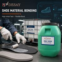 Émulsion polymère VAE GW-102H à séchage rapide avec forte adhérence initiale pour adhésifs textiles, chaussures et meubles