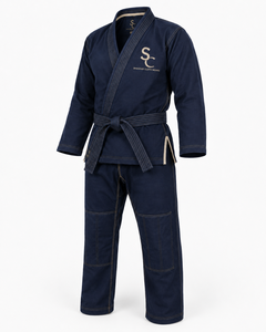 Professional BJJ Kimono Uniform Custom Embroidery Logo Martial Arts Training Competition Suit 100% Cotton Breathable Wholesale - Product Image 3