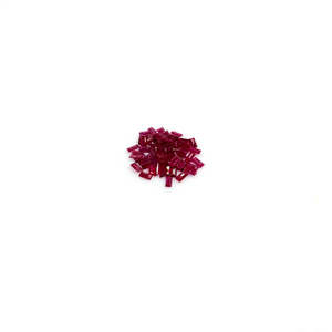 Rubis naturels du Mozambique non traités, calibrés, taille baguette 2x4mm, taille émeraude, taille coussin, pierres lâches certifiées IGI, disponibles en rouge, rose, rose bonbon - Product Image 2