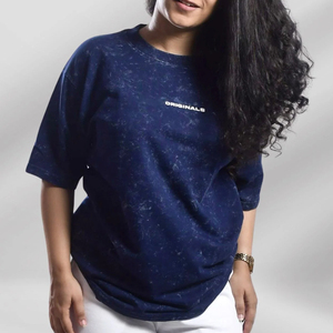 Camisetas de gran tamaño lavadas con ácido de calidad de exportación de Six Season, moda urbana global, camisetas Unisex de moda moderna en todo el mundo - Product Image 6